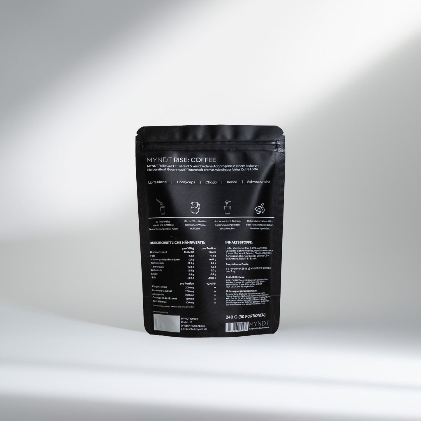 MYNDT RISE: COFFEE 60 Tage Vorrat